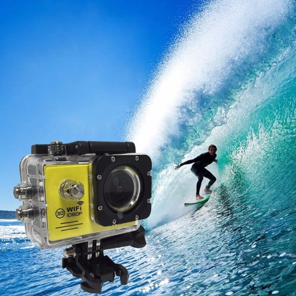 Pro Cam Sport WiFi Full HD H.264 1080p Action Camera DV Videocamera Subacquea IR