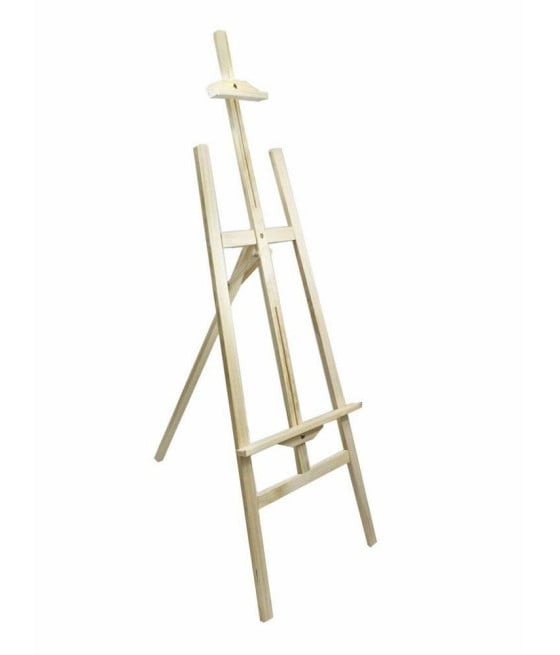 CAVALLETTO PITTORICO LEGNO INCLINABILE 70CM PITTURA ESPOSIZIONE QUADRI