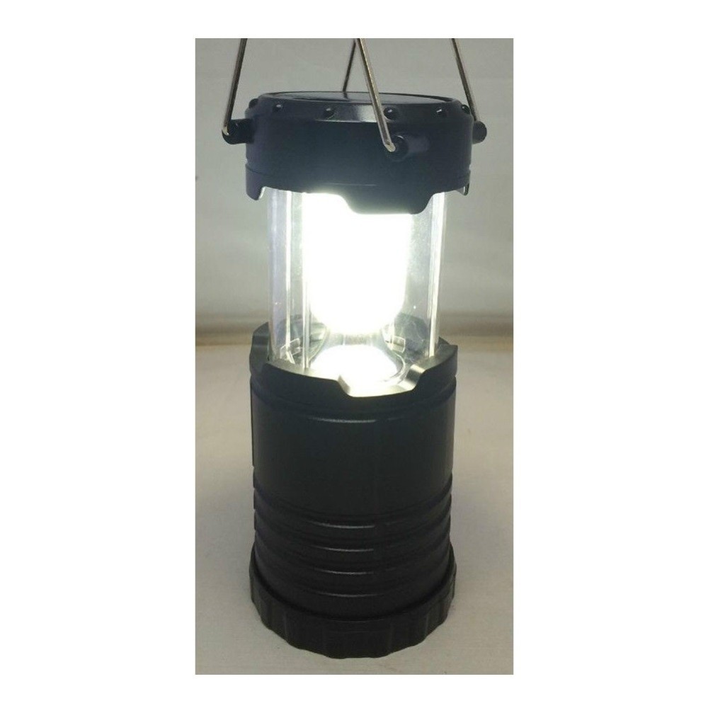 LANTERNA LAMPADA DA CAMPEGGIO TREKKING RICARICABILE AD ENERGIA SOLARE 8 LED