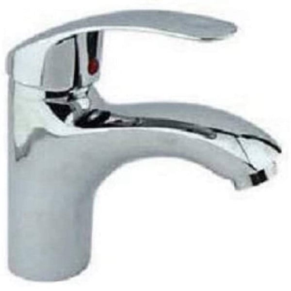 RUBINETTO MISCELATORE PER CASA BAGNO LAVANDINO LAVABO CROMATO MODERNO