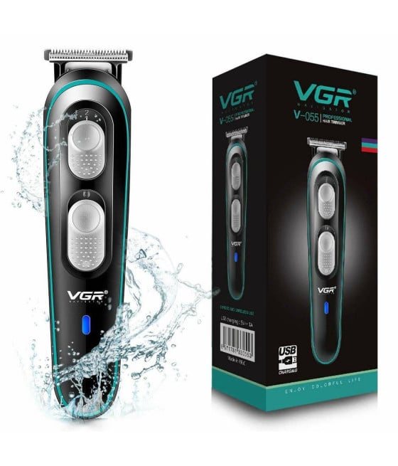 VGR V-055 Trimmer Barber Professionale Regolabarba Tagliacapelli USB