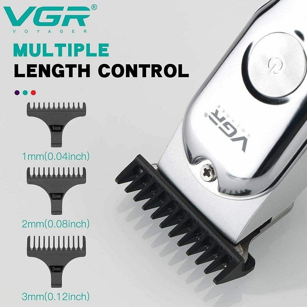VGR V-071 Tagliacapelli Professionale Rasoio Trimmer Barber USB Ricaricabile