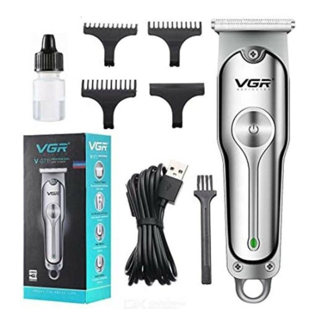 VGR V-071 Tagliacapelli Professionale Rasoio Trimmer Barber USB Ricaricabile