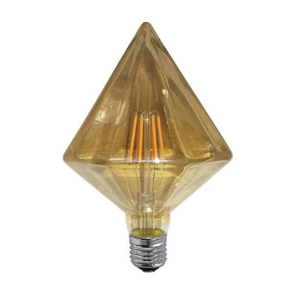 LAMPADINA FILAMENTO PRISMA AMBRA E27 4 W STILE RETRO DECORATIVA TRI-OC