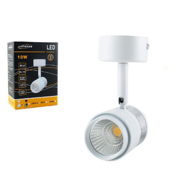 APPLIQUE LED COB 10W FARETTO STAFFA LAMPADA SOFFITTO PARETE F10W-1A