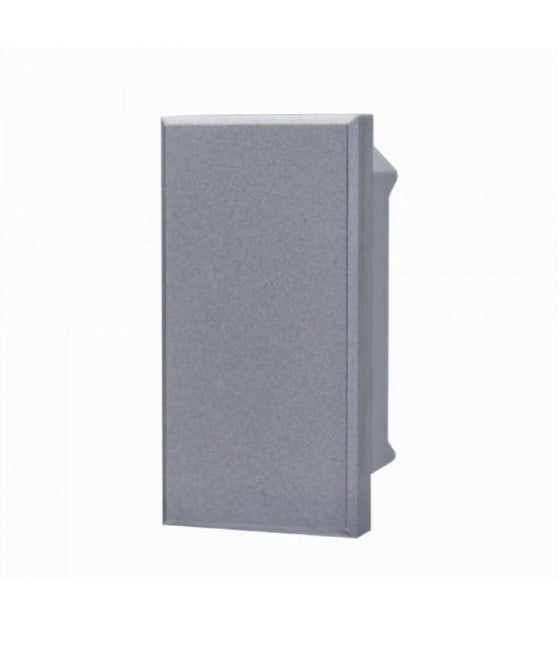2 COPRITASTI COPRI FORO 1M TECH SILVER COMPATIBILE CON BTICINO AXOLUTE