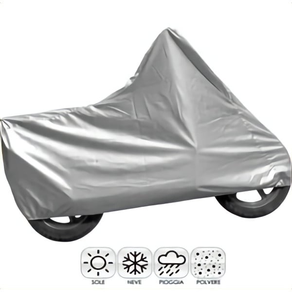 TELO COPRIMOTO SCOOTER GRIGIO 205X105X125 XL COVER COPRI MOTO ANTI PIOGGIA NEVE