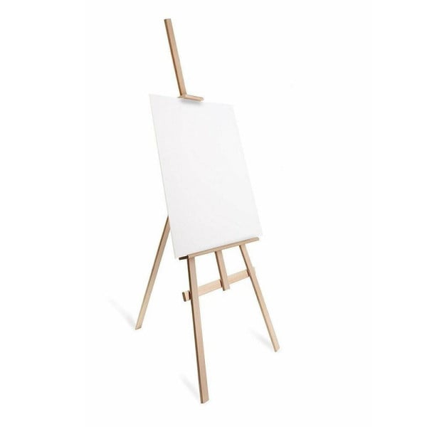 CAVALLETTO IN LEGNO INCLINABILE 120 CM PITTURA ESPOSIZIONE TELE QUADRI
