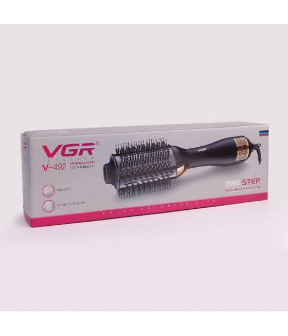 VGR V-492 Spazzola Aria Calda Professionale Ionica Styling Parrucchiere