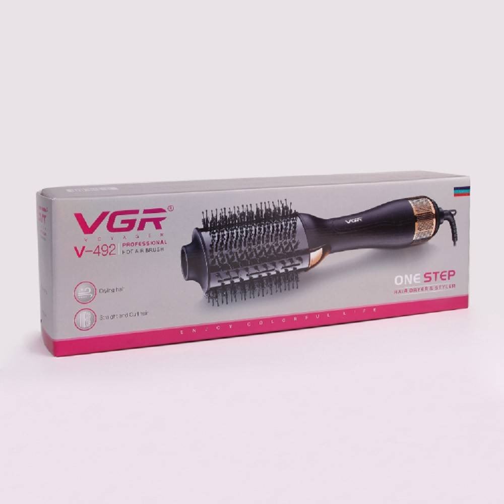 VGR V-492 Spazzola Aria Calda Professionale Ionica Styling Parrucchiere