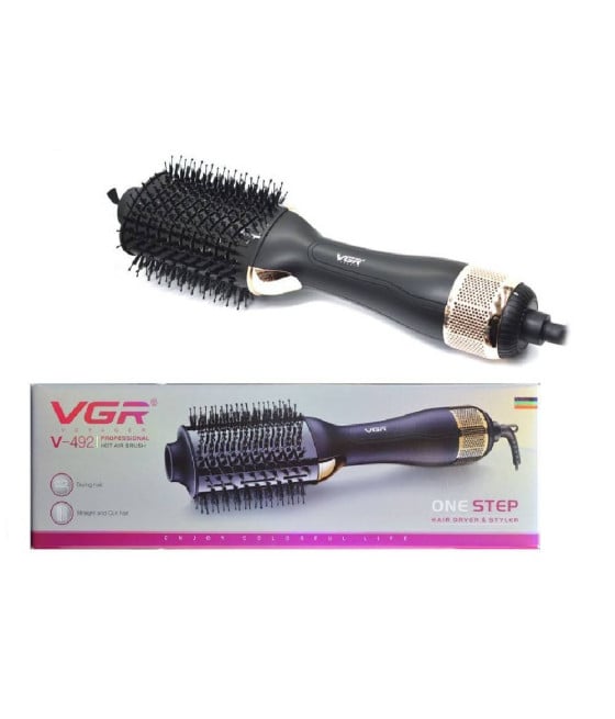 VGR V-492 Spazzola Aria Calda Professionale Ionica Styling Parrucchiere