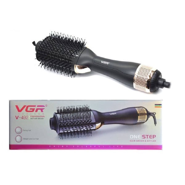 VGR V-492 Spazzola Aria Calda Professionale Ionica Styling Parrucchiere