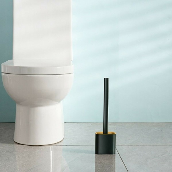 Kit di spazzole per WC in resina multicolore spazzola per WC porta spazzole  per pulizia bagno con Set di accessori per il bagno - AliExpress
