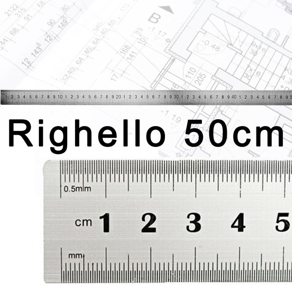 Riga in metallo 60 cm