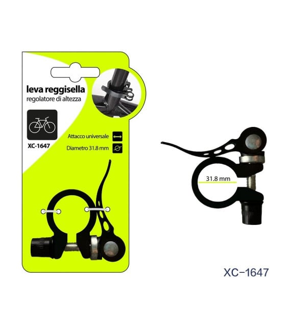 LEVA REGGISELLA CON REGOLATORE ALTEZZA ATTACCO UNIVERSALE BICI XC-1647