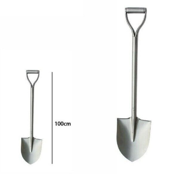 PALA ATTREZZO GIARDINO GIARDINAGGIO CAMPEGGIO IN METALLO 100CM MANICO