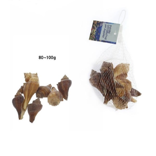 SACCHETTO CONCHIGLIE MARE DECORAZIONE DECORO ACQUARIO 80-100GR 70282