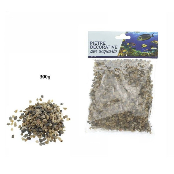PIETRE CIOTTOLI SASSI GHIAIA DECORATIVA ACQUARIO 300GR DECORAZIONE