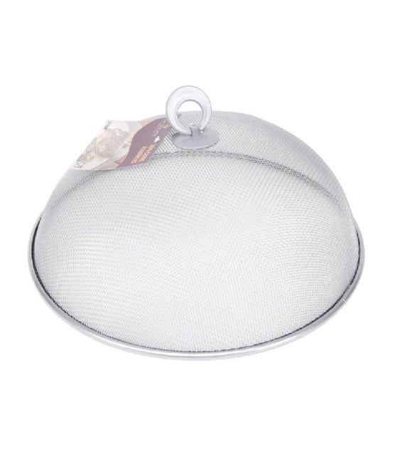COPERCHIO COPRICIBO COPRI PIATTI ALIMENTI CIBO COPERTURA RETE IN METALLO 27,5cm