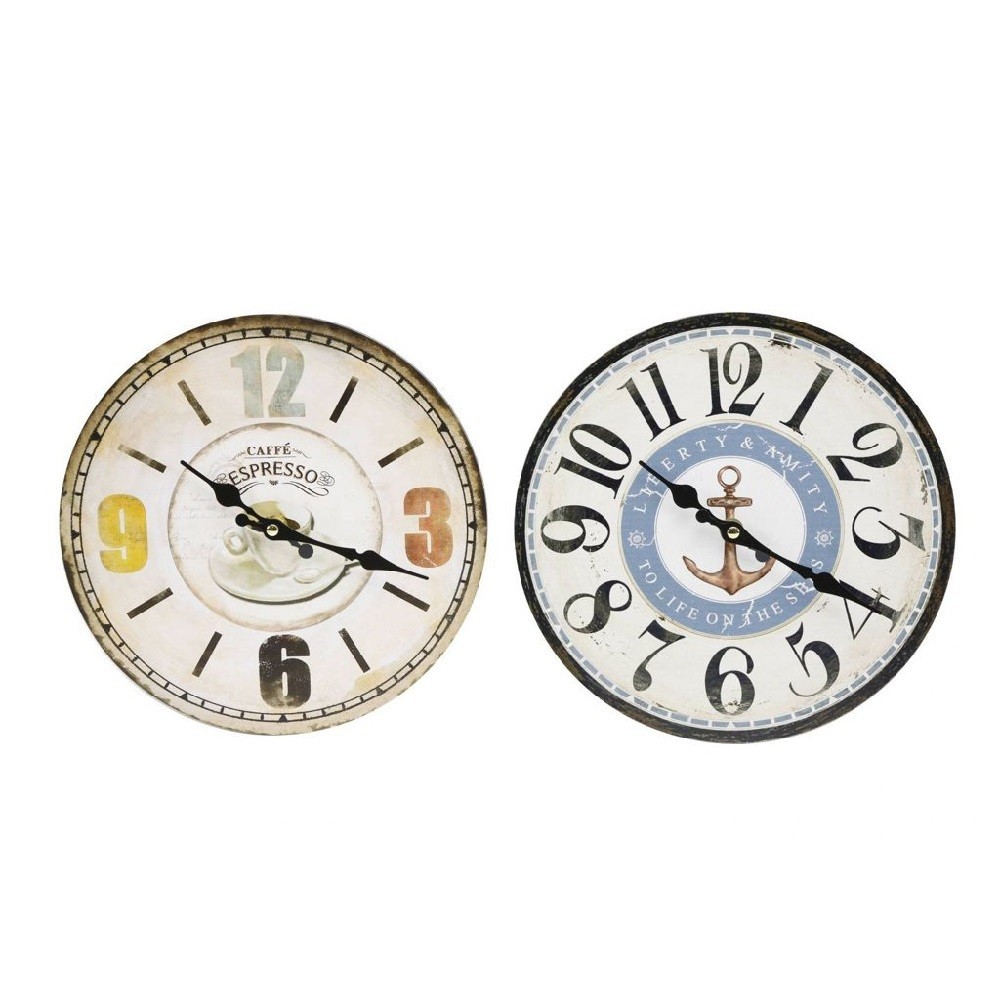 S&H&OU Orologio da parete personalizzato, orologi da parete con