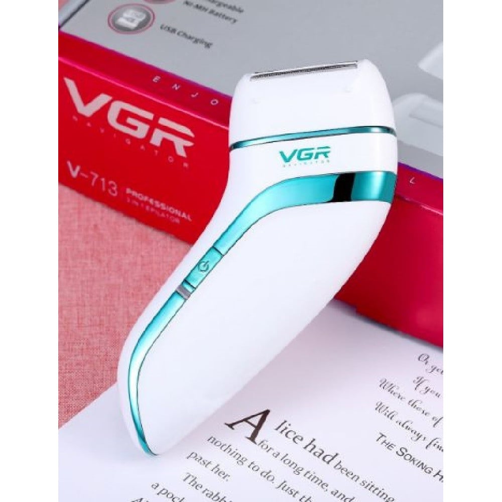 VGR V-713 Epilatore Professionale 3in1 Ricaricabile Depilazione Precisa