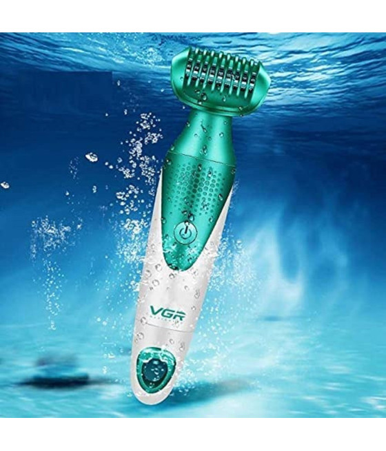 VGR V-720 Kit Epilatore 5in1 Donna Trimmer Rasoio Testine Intercambiabili