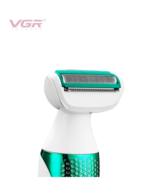 VGR V-720 Kit Epilatore 5in1 Donna Trimmer Rasoio Testine Intercambiabili