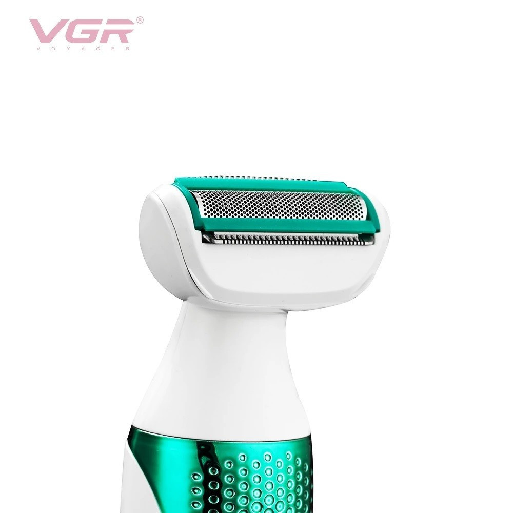 VGR V-720 Kit Epilatore 5in1 Donna Trimmer Rasoio Testine Intercambiabili