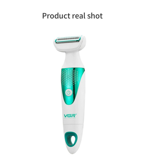 VGR V-720 Kit Epilatore 5in1 Donna Trimmer Rasoio Testine Intercambiabili