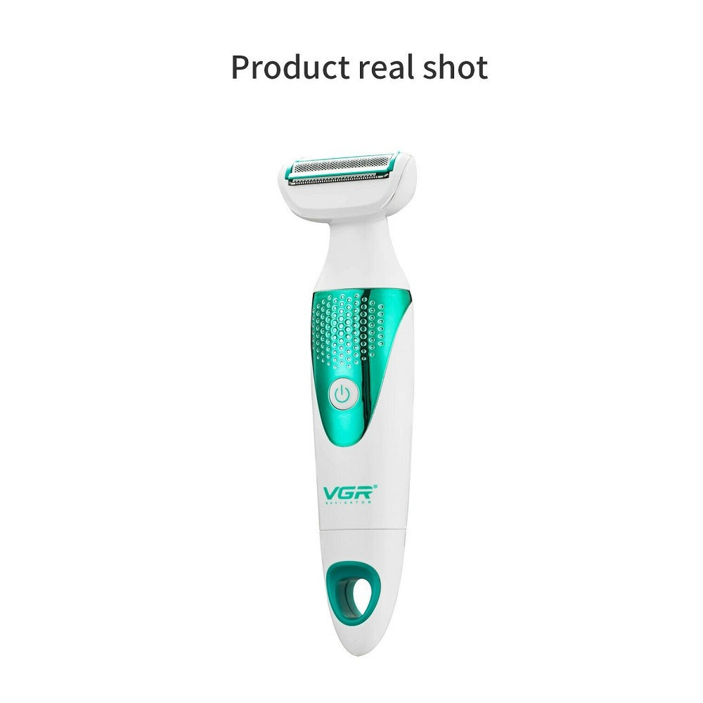 VGR V-720 Kit Epilatore 5in1 Donna Trimmer Rasoio Testine Intercambiabili