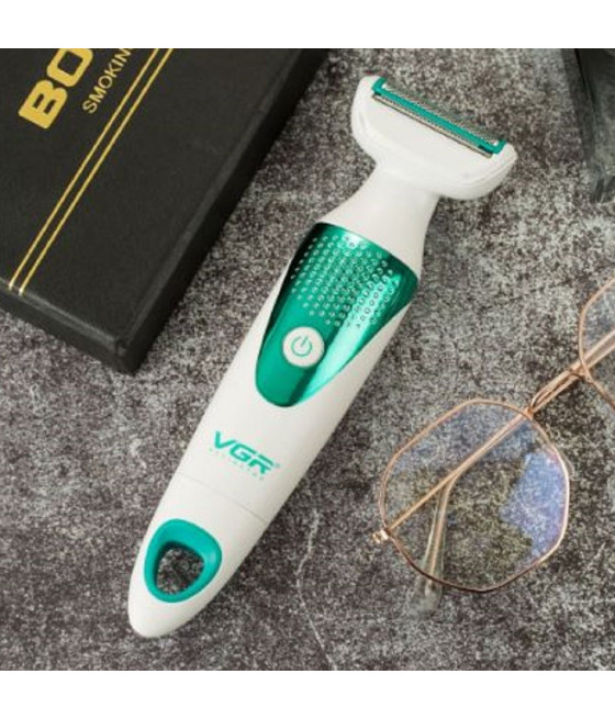 VGR V-720 Kit Epilatore 5in1 Donna Trimmer Rasoio Testine Intercambiabili