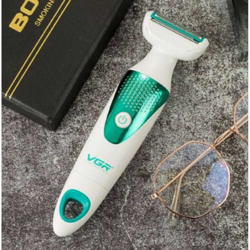VGR V-720 Kit Epilatore 5in1 Donna Trimmer Rasoio Testine Intercambiabili