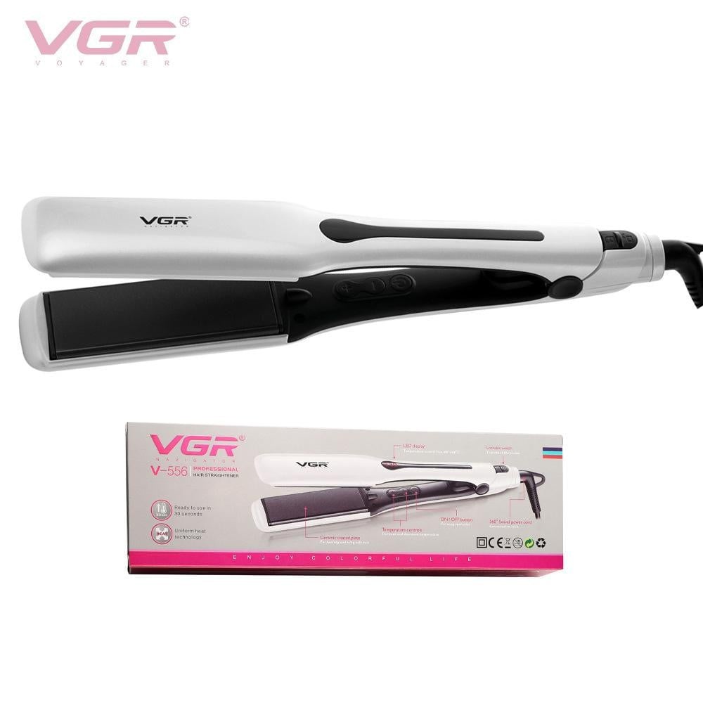 Piastra Capelli Professionale VGR V-556 Regolazione Digitale 230°C