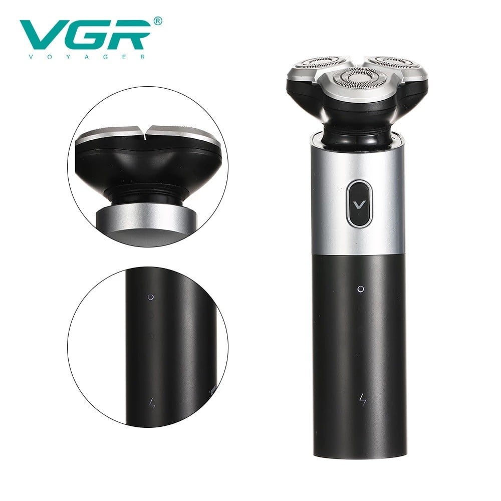 Tagliacapelli Professionale Rotary Shaver VGR V-343 | Rasoio Trimmer Barber USB