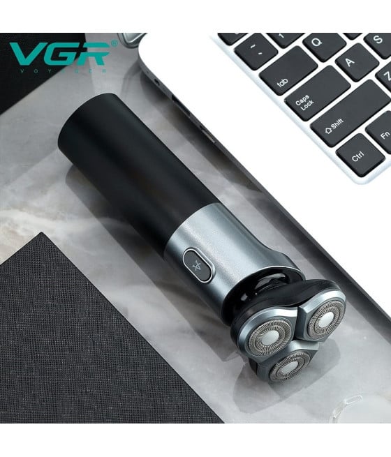 Tagliacapelli Professionale Rotary Shaver VGR V-343 | Rasoio Trimmer Barber USB