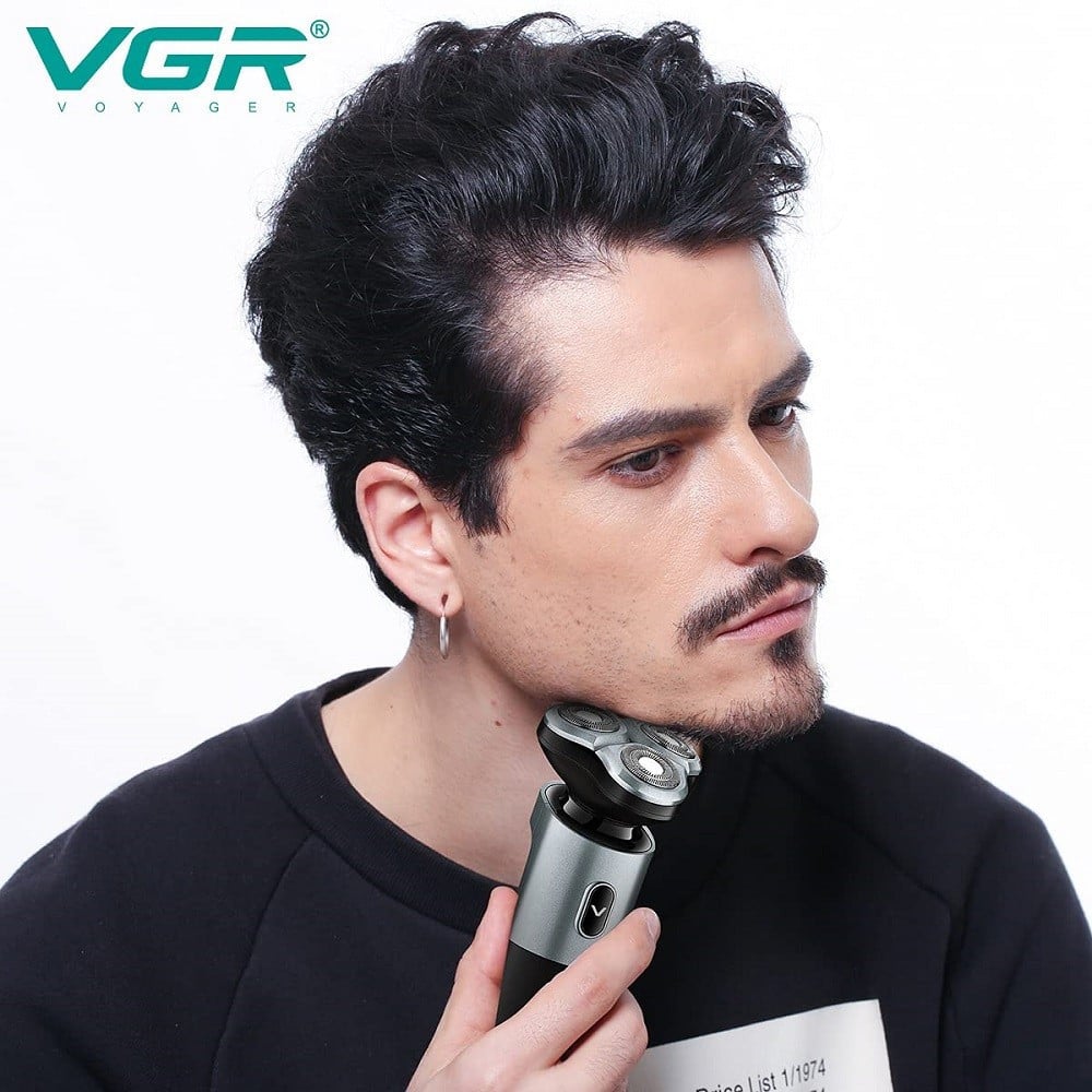 Tagliacapelli Professionale Rotary Shaver VGR V-343 | Rasoio Trimmer Barber USB