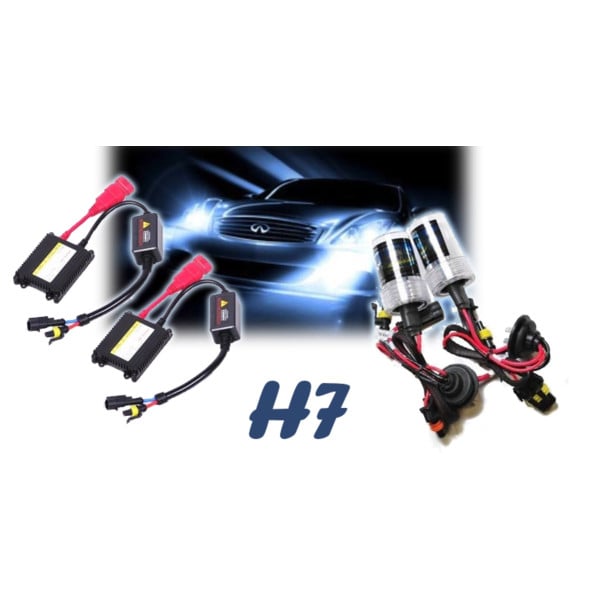 HID Kit Luci/Lampade H7 Xenon 6000K Fari