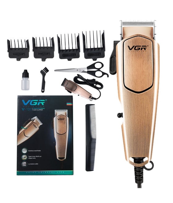 TAGLIACAPELLI PROFESSIONALE CON FILO TRIMMER PER UOMO ELETTRICO V-131