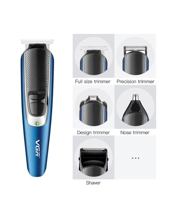 VGR V-172 Kit Tagliacapelli Professionale Trimmer Barber Rasoio Barba