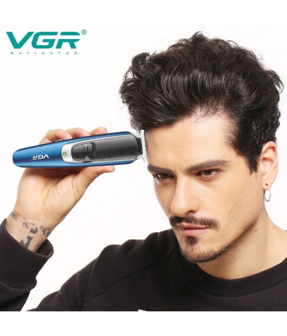 VGR V-172 Kit Tagliacapelli Professionale Trimmer Barber Rasoio Barba