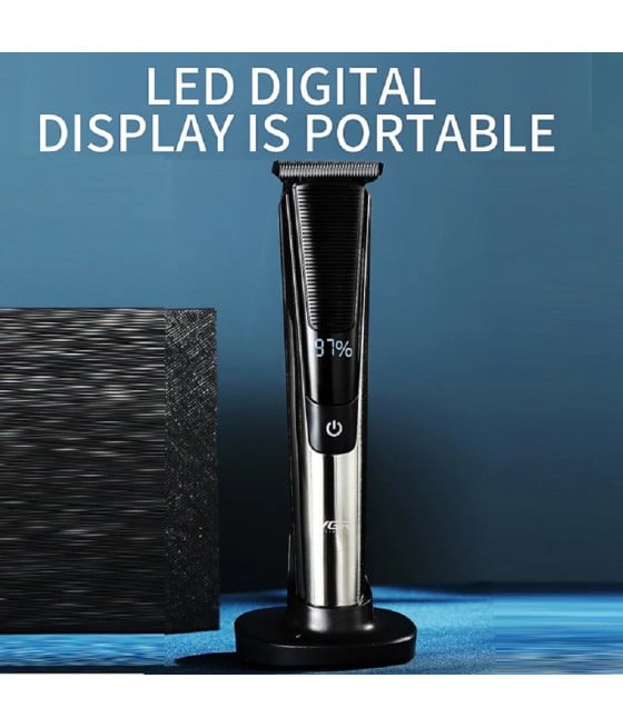 TAGLIACAPELLI BARBA PROFESSIONAL RICARICABILE USB CORDLES DISPLAY V178