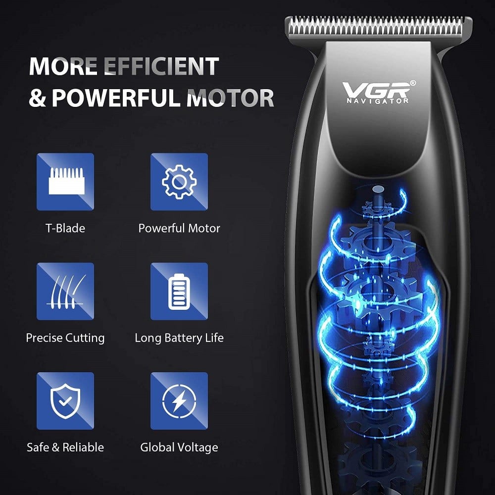 Tagliacapelli Professionale VGR V-070 | Trimmer Barber Rasoio Professionale