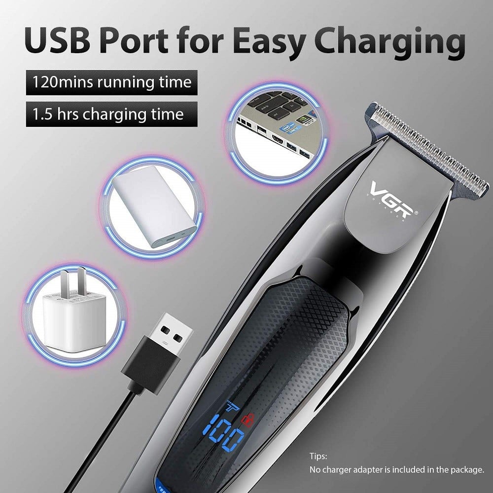 Tagliacapelli Professionale VGR V-070 | Trimmer Barber Rasoio Professionale