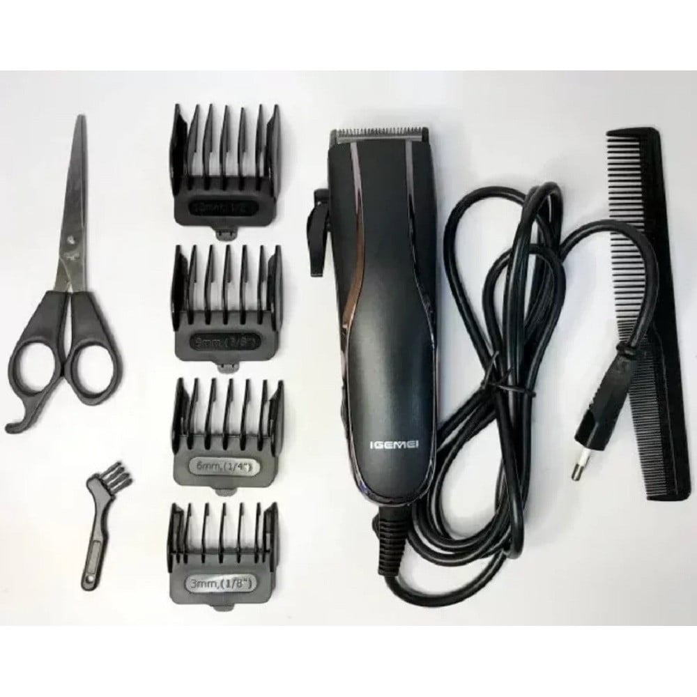 TAGLIACAPELLI PROFESSIONALE FILO TRIMMER ELETTRICO GM-811 LAMA TITANIO