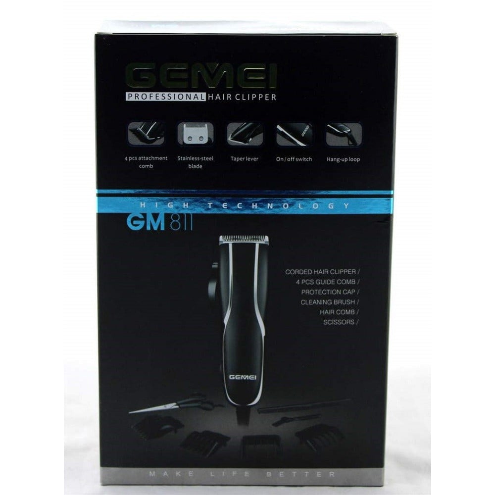 TAGLIACAPELLI PROFESSIONALE FILO TRIMMER ELETTRICO GM-811 LAMA TITANIO