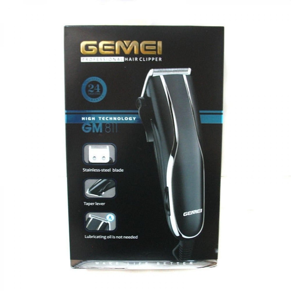 TAGLIACAPELLI PROFESSIONALE FILO TRIMMER ELETTRICO GM-811 LAMA TITANIO