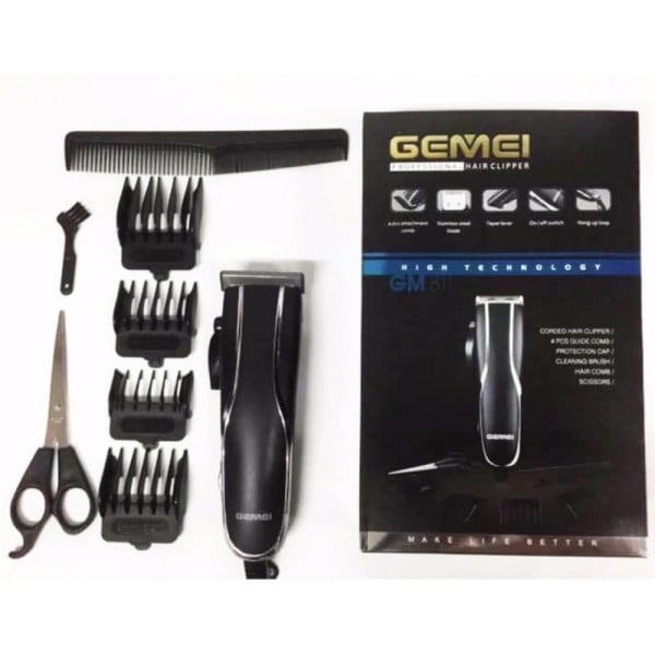 TAGLIACAPELLI PROFESSIONALE FILO TRIMMER ELETTRICO GM-811 LAMA TITANIO