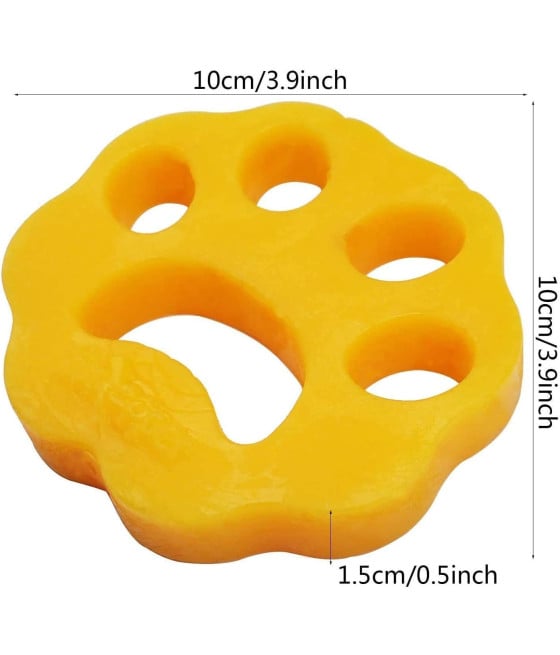 SET 5 RIMUOVI PELI CANE E GATTO DAI VESTITI IN LAVATRICE E ASCIUGATRICE SILICONE