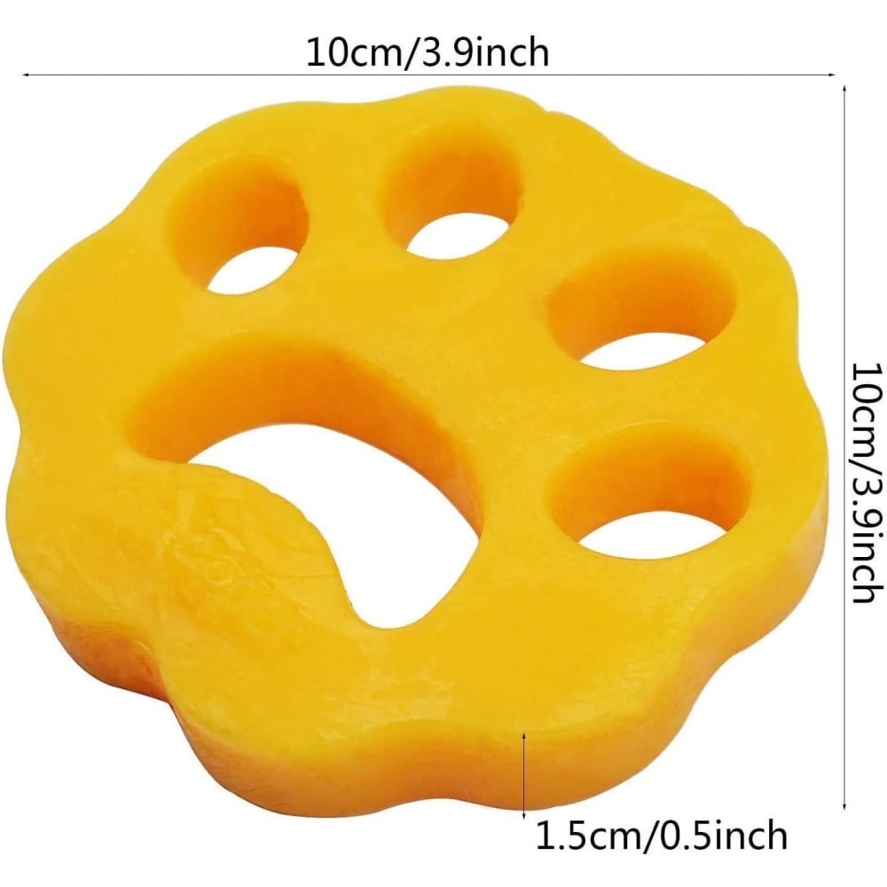 SET 5 RIMUOVI PELI CANE E GATTO DAI VESTITI IN LAVATRICE E ASCIUGATRICE SILICONE
