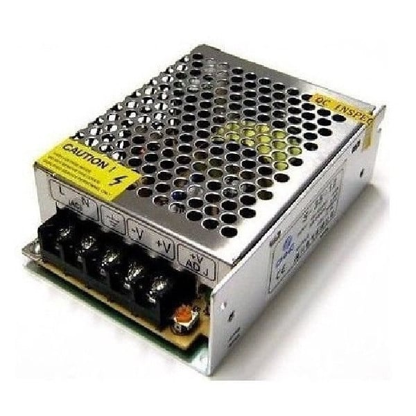 ALIMENTATORE TRASFORMATORE STABILIZZATO SWITCH TRIMMER 220V-12V 3,2 A AMPERE 
